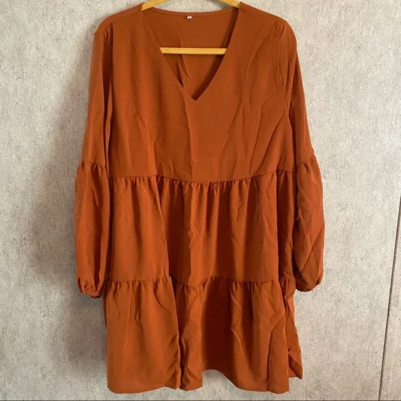 🍁 Amoretu Tunic Flowy Dress XL - Picture 2 of 6